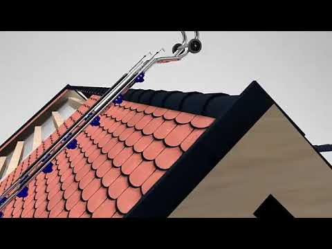 Echelle de toit 6,70m- Evoklip TUBESCA