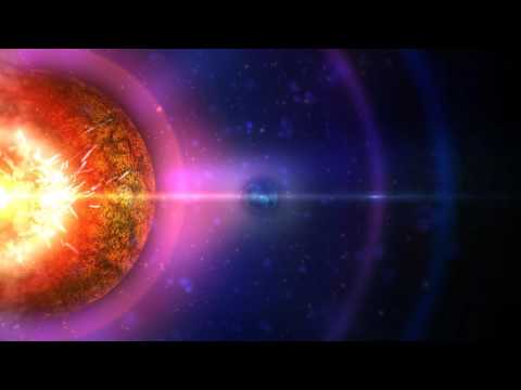 4K Sci Fi Great Glow Sphere Burst Space Halo 2160p Motion Background