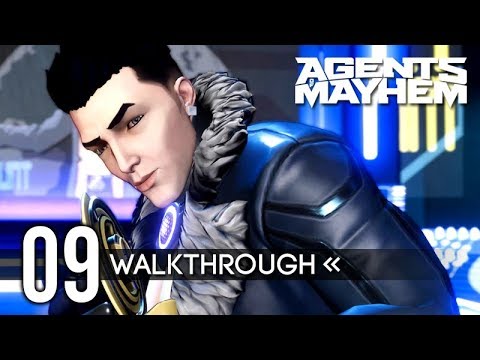 Agents of Mayhem | Gameplay Walkthrough | Part 9 - Run The Gauntlet + Working In Concert (1080p HD)
