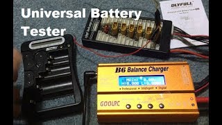 Dlyfull Universal Battery Tester LCD Display FULL REVIEW B6 Charger