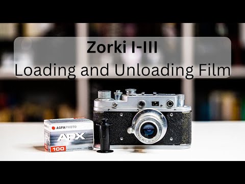 How to Load and Unload Film from a Film Camera | Zorki 1-4 / Leica I-III