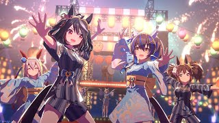 Download lagu [MV] トレセン音頭 ( Tracen Ondo ) - Kitasan Black Ft. Daitaku Helios, Inari One, Tamamo Cross mp3