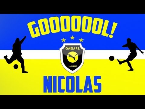 Canela F.S - Gol do Nicolas /// Canela x (18/8/2013)