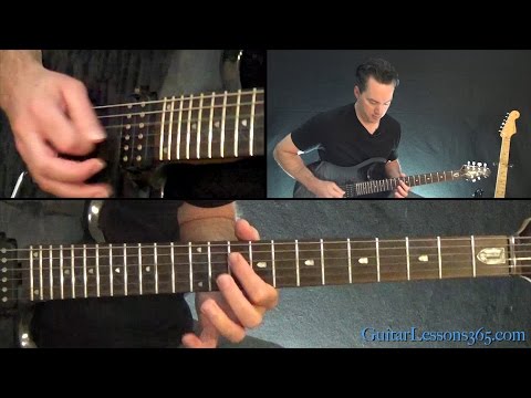 Halo On Fire Guitar Lesson (Solos) - Metallica