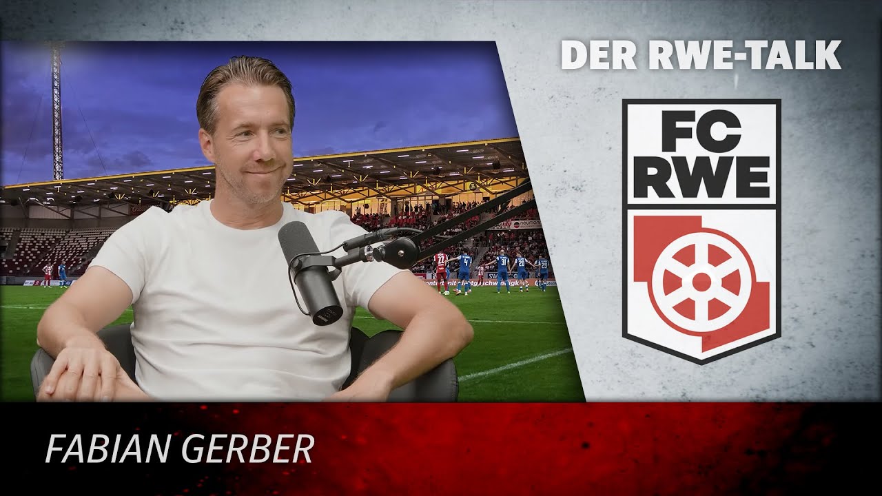 Der Auftakt des RWE-Talks mit Cheftrainer Fabian Gerber - "Wir wollen die Großen ärgern!"