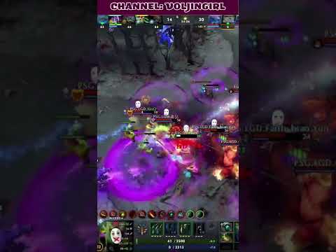 Ame Really Know How To Perfectly Carry With Void #dota2 #shorts