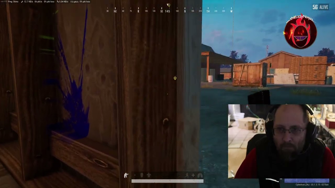 Video: PubG 1 Man squad Rat trying to hitch a ride on EVAC with 3 squad