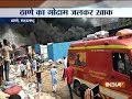 Mumbai: Massive fire breaks out in godowns at Acchar Gali in Thane