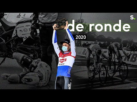 Sporza Retro: Ronde 2020 met de val van Alaphilippe en de sprint tussen Van der Poel en Van Aert