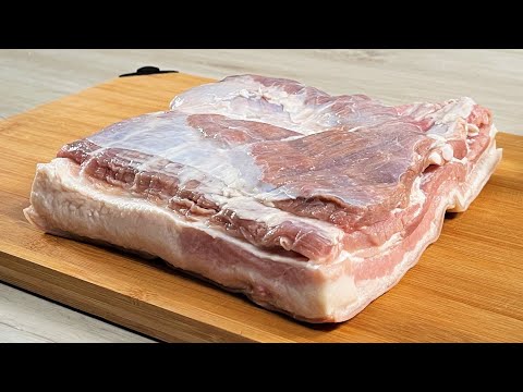Nur wenige Leute kochen Schweinebauch so! Köstliches Abendessen mit den einfachsten Zutaten!
