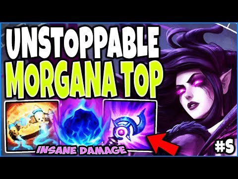 MORGANA TOP LANE IS UNSTOPPABLE 🔥 THIS MORGANA BUILD IS INSANE 🔥 Best morgana TOP Season 9 Gameplay