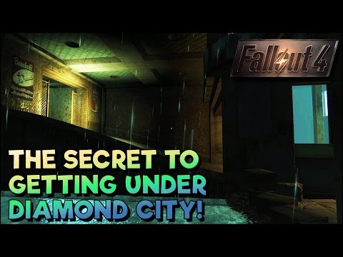 The Secret to Getting Under Diamond City in Fallout 4