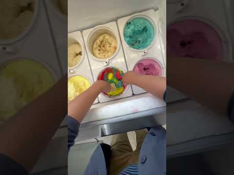 Blue Cookie Monster Ice Cream!