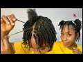 How To Twist Your Own Natural Hair Mini Twists On Short Natural Hair