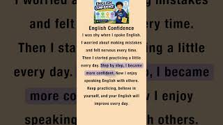 Speak English with Confidence || Easy English Practice #english