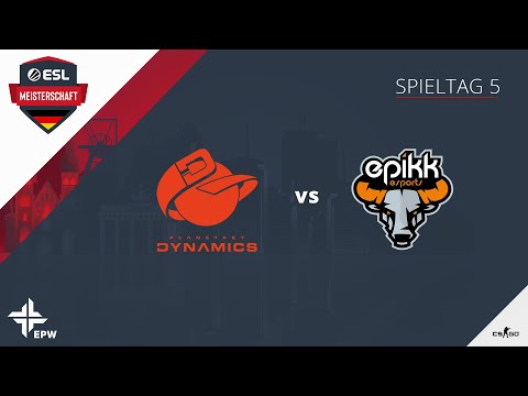 CS:GO - Planetkey Dynamics vs. epikk eSports - ESL Sommermeisterschaft 2019 - Tag 5