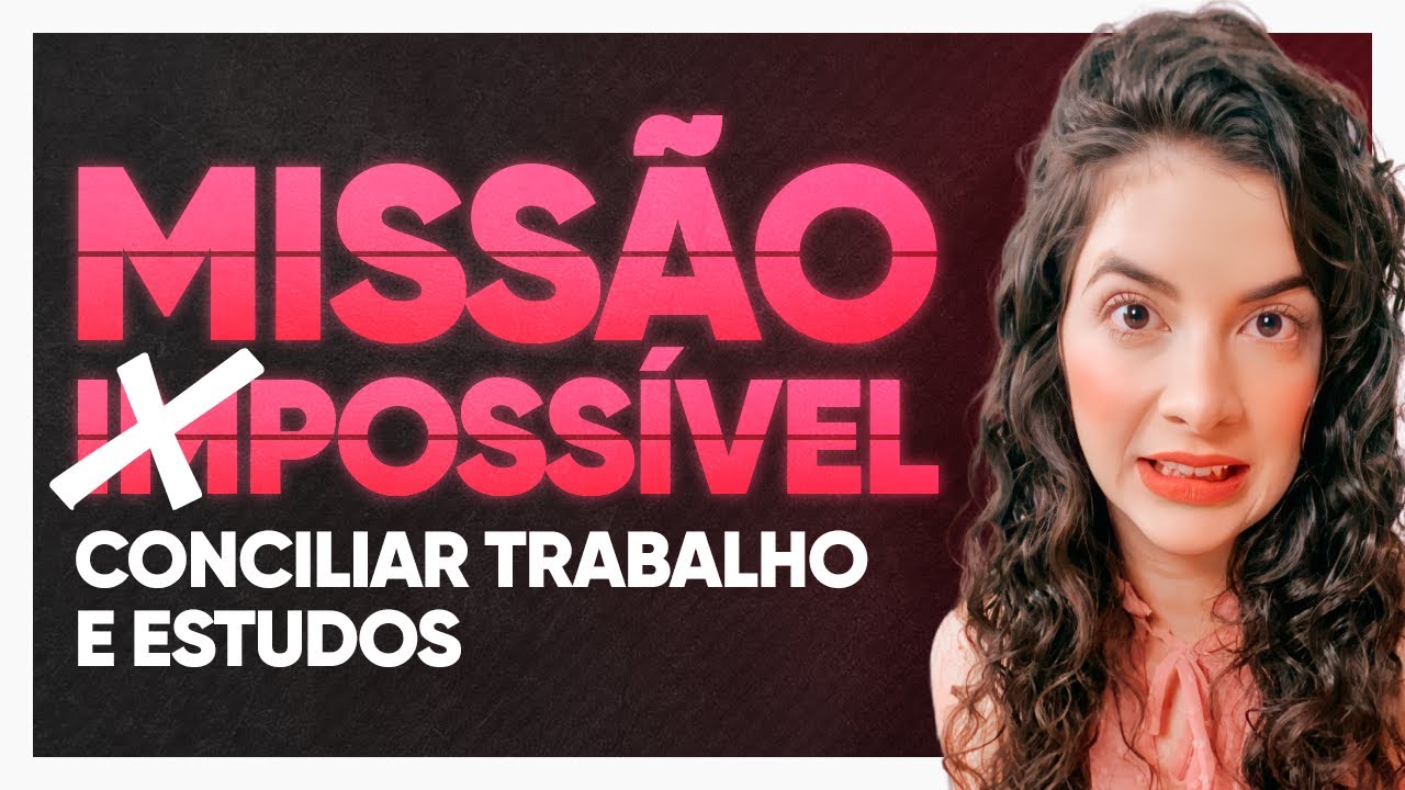 COMO CONCILIAR TRABALHO E ESTUDO PARA CONCURSOS | Laura Amorim