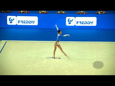 VALIEVA Elina (GEO) - 2017 Rhythmic Worlds, Pesaro (ITA) - Qualifications Clubs