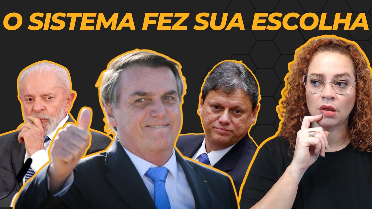 Bolsonaro BRILHA, Lula AFUNDA e Tarcísio vira o candidato do sistema