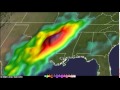 GPM Video Showing Rainfall Totals over the Southern U.S.