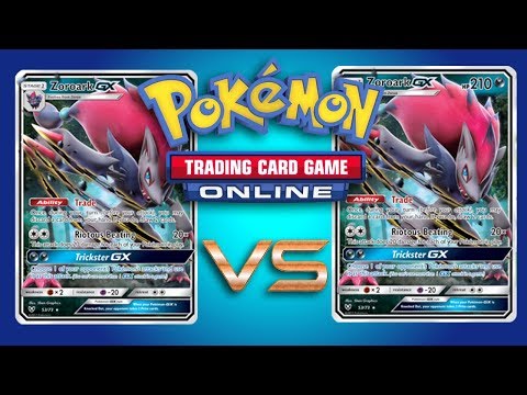 Zoroark GX / Lycanroc GX vs Zoroark GX / Golisopod GX - Pokemon TCG Online Gameplay