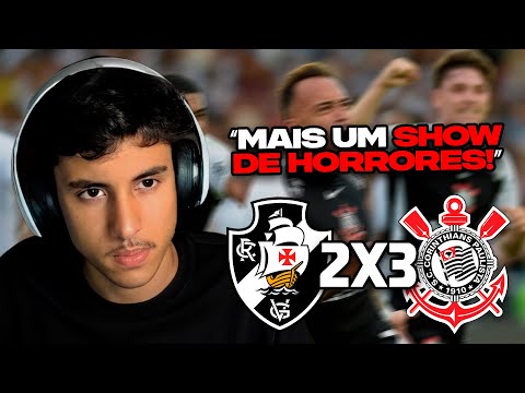 RENATO REAGE: VASCO 2 X 3 CORITHIANS | MELHORES MOMENTOS | 21ª RODADA BRASILEIRÃO 2025 | ge.globo