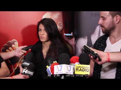 Claudia Gadelha on Champ Joanna Jedrzejczyk's antics: 'I don't like mind games'