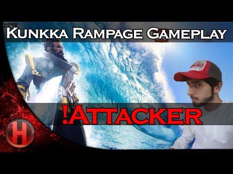 !Attacker Kunkka Rampage Gameplay Dota 2