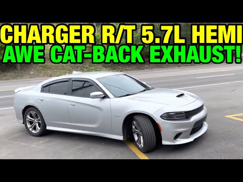 2020 Dodge Charger R/T 5.7L HEMI V8 Dual Exhaust Sound w/ AWE Cat-Back System!