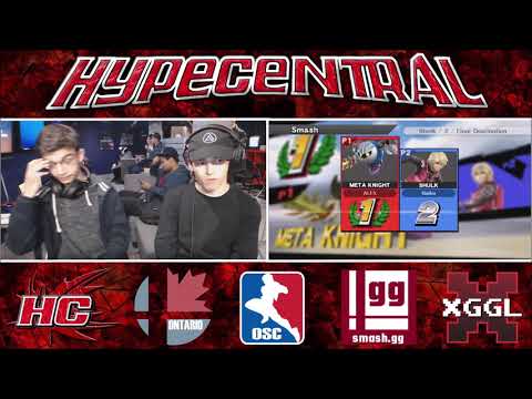 HC87 Smash4 - Round 1-6: ALEX (Meta Knight) vs Raiko (Shulk)