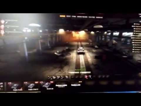 Strange World of Tanks garage glitch