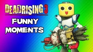 Dead Rising 3 Funny Moments Gameplay 8 - Massive Bomb Nuke, Mega Man Suit, Final Boss Ending Fight
