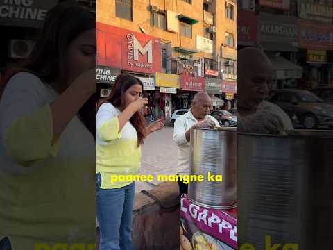 Golgappe water challenge 😋|| #shorts #ytshorts #foodie #foodblogger #nishutiwari #foodielife