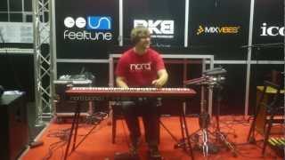 Nord Demo mit Lars Peter Musikmesse 2012 / Nord Piano2 @ Sound Service TV