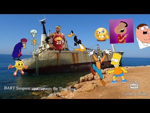 BART Simpson square pants the Thug thug