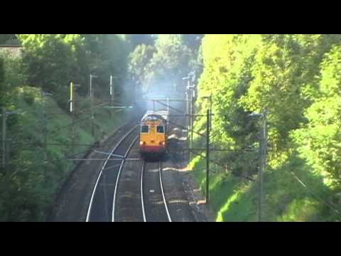 MEGA THRASH!! 20309/20303 6K73 Sellafield - Crewe flasks 31st May 2011
