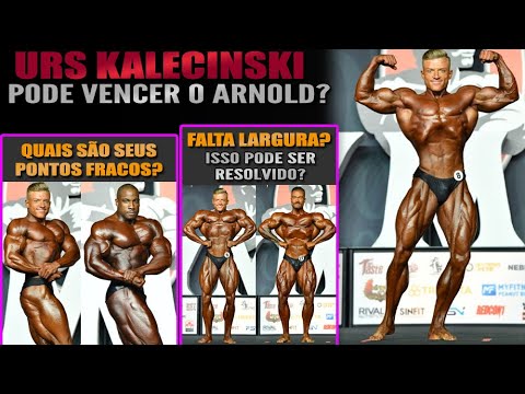 As poses de Urs Kalecinski - Ele pode se dar bem no Arnold 2022?