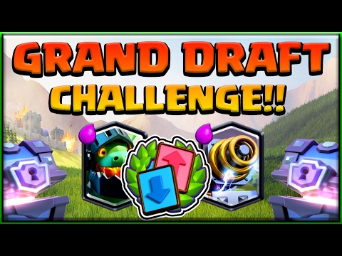 CLASH ROYALE - 12-0 GRAND DRAFT CHALLENGE !! || HOW TO CHOOSE CARDS!!