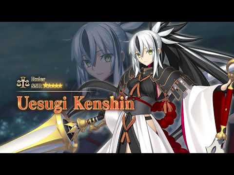 Fate/Grand Order - Uesugi Kenshin Servant Introduction