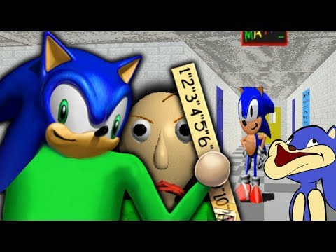 IS THIS HELL? - BALDI'S BASICS SONIC'S MEMEHOUSE! [Sonic The Hedgehog Baldi's Basics Mod]