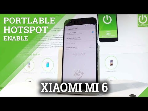 How to Create Portable Hotspot on XIAOMI Mi 6
