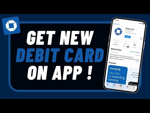 How to Get a New Chase Debit Card on App !