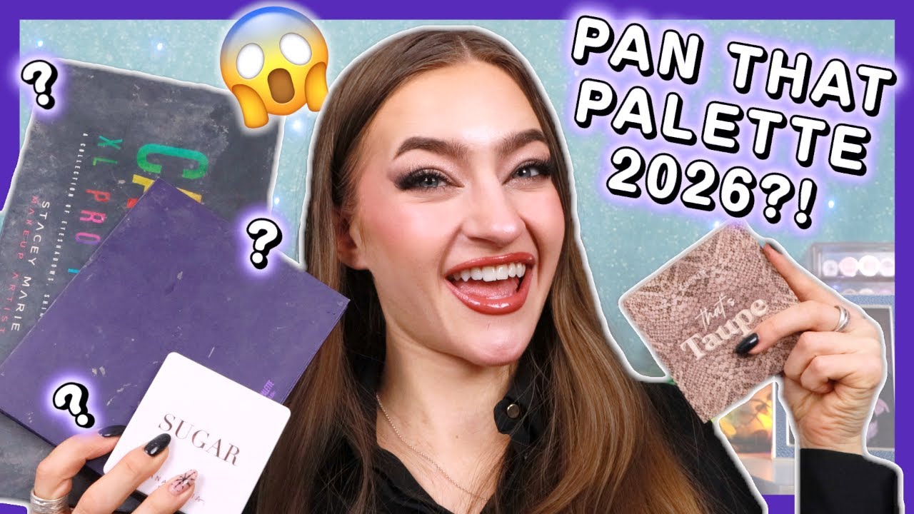Pan That Palette 2026 Introduction!! (which palette won?!) & That's Taupe Finale!