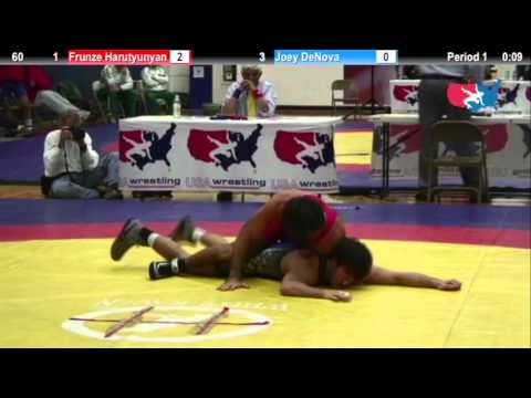 Dual #4   60 KG   Frunze Harutyunyan SWE vs  Joey DeNova USA #4