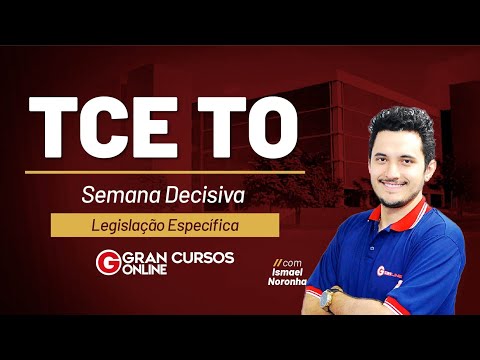 TCE TO Competition: Decisive Week - Specific Legislation with Ismael Noronha