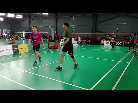 Badminton SF IPGMY JOHOR Men's Double Amateur - Lim Teng An / Ling Lik Hang Vs Haziq / Rahmadhani