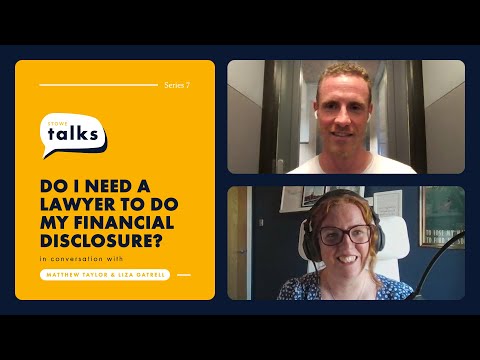 Watch — Do I need a lawyer to do my financial disclosure — Australian family law