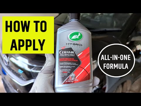 How to apply Ceramic Polish and Wax | Turtle Hybrid Solutions