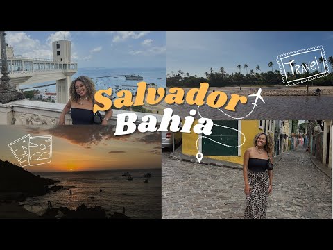VLOG DE VIAGEM: conhecendo a bahia, passeios & praias│minha primeira vez em salvador 𐦍༘⋆