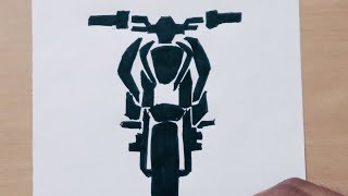 How to draw KTM bike easy /TJA/